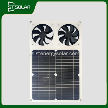 Ventilador automático Panel solar de 20W